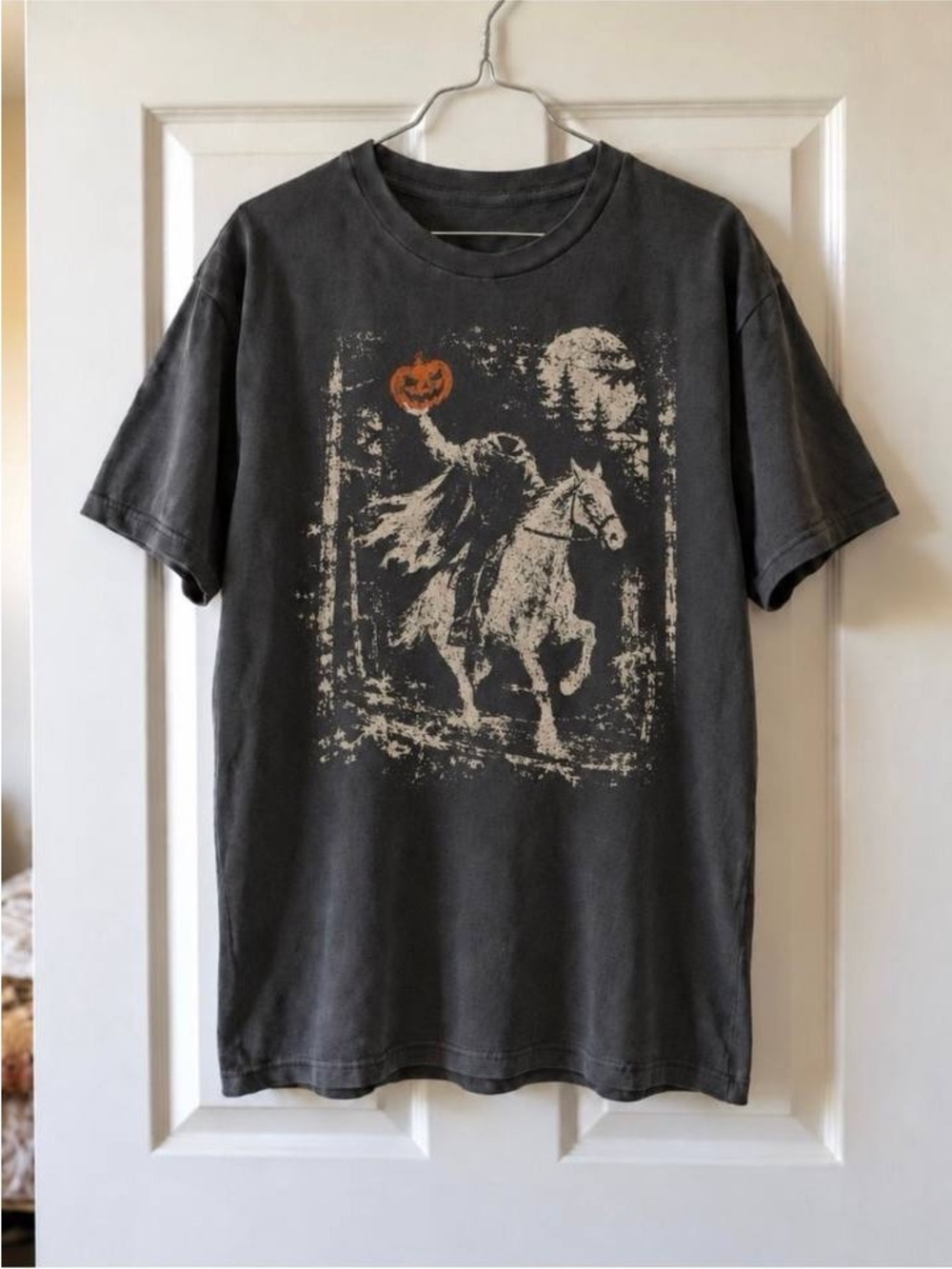 Comfort Colors Pepper Halloween Headless Horseman Graphic Tee